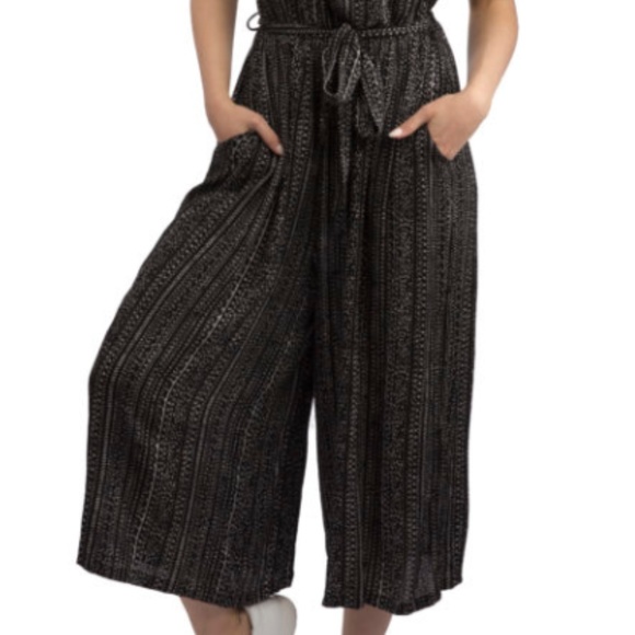 Daci 2pkt Ethnic Print Strapless Jumpsuit - Picture 3 of 3